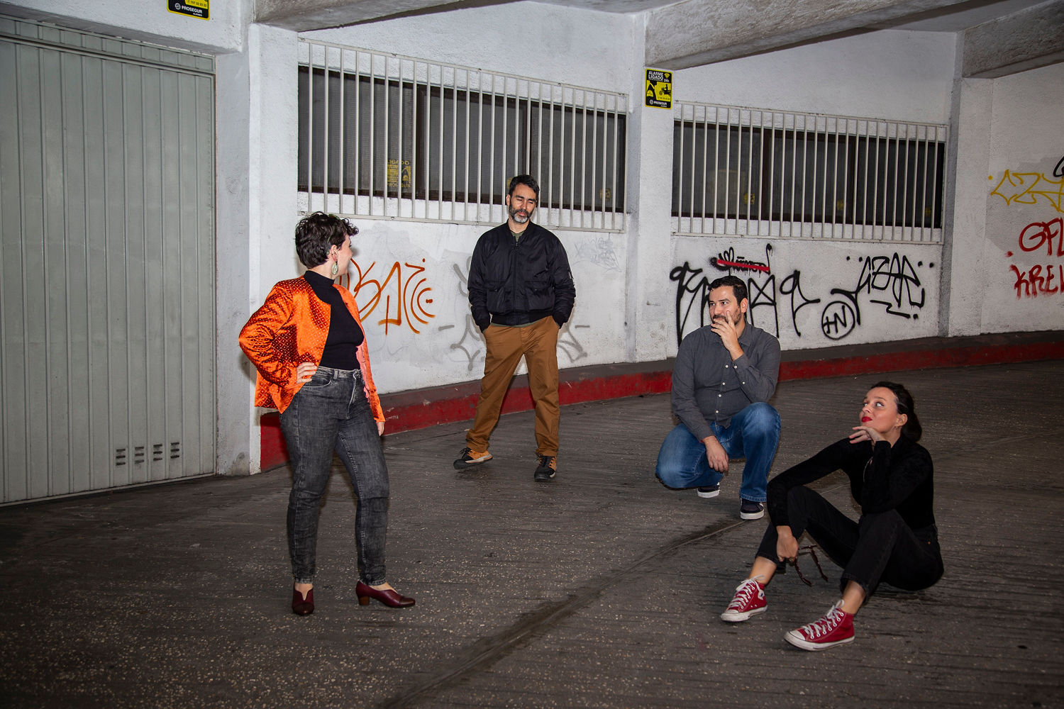 Membros do Quarteto Achillea.