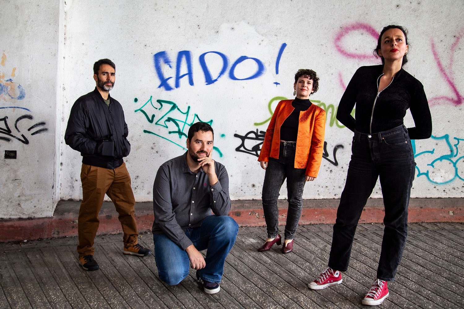 Membros do Quarteto Achillea.