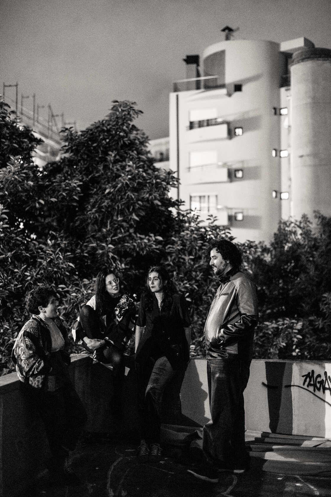 Membros do Quarteto Achillea.