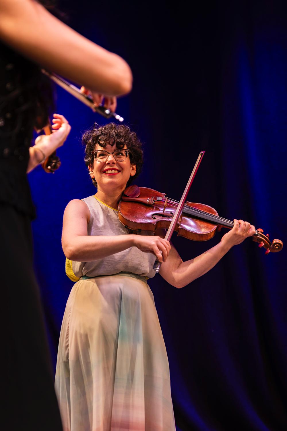Sara Llano, membro do Quarteto Achillea.