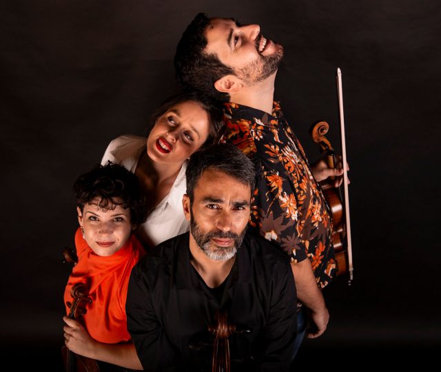 Membros do Quarteto Achillea.