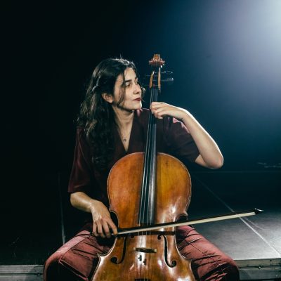 Uma das membros do Quarteto Achillea, Mariana Taipa.